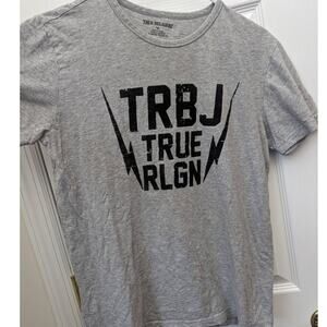 True Religion T-Shirt Kids Size XL Lightning Graphic Tee Back To School Y2K